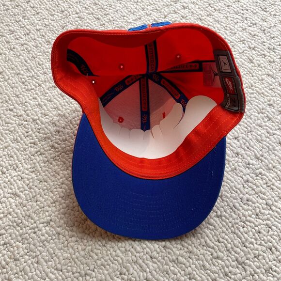 Nike Jason Kidd Hat Cap Fitted 7-3/4 Orange Joseph Pilots High School Air Jordan - Picture 10 of 14
